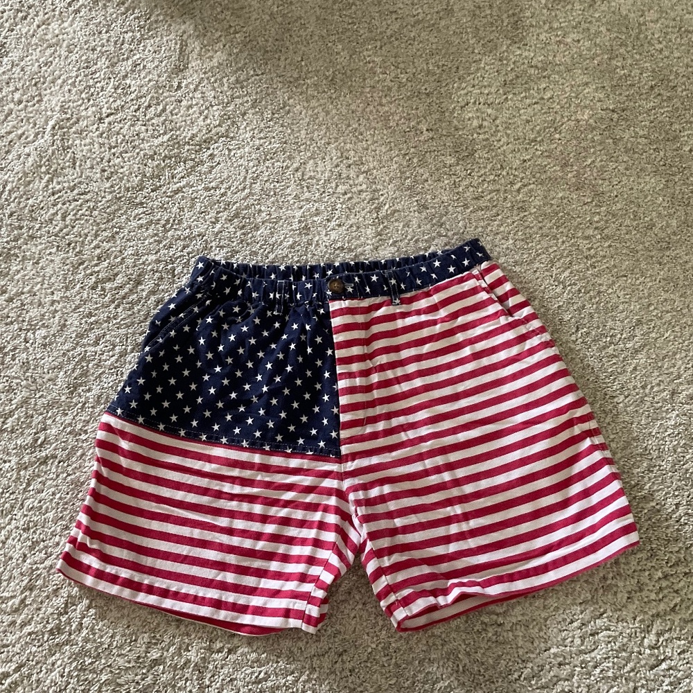 Chubbies Red White and Blue Shorts